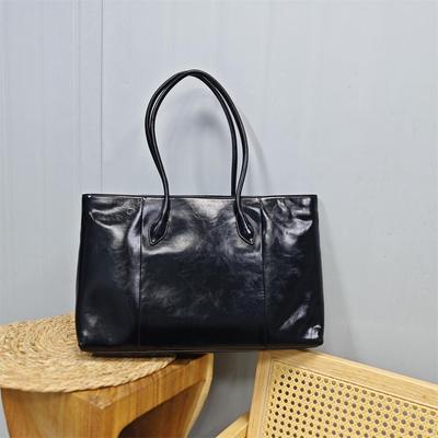 大容量真皮腋下手提妈妈女大包