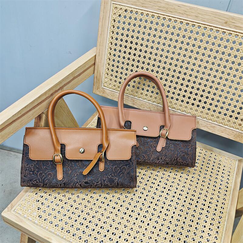 乐乐的仓库头层牛皮女包