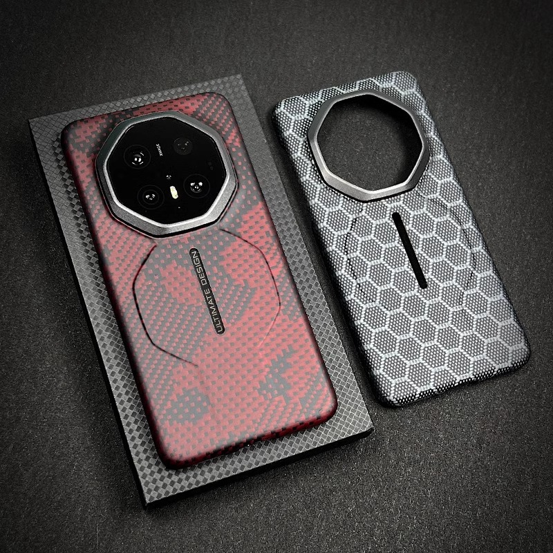 适用华为mate70rs手机壳新年新款70RS非凡大师磁吸保护套凯夫拉芳纶纤维磨砂硬壳碳纤维男轻薄裸机手感支架
