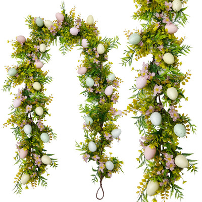 复活节彩蛋树摆件Easter家居装饰花束儿童创意礼物复活节泡沫彩蛋