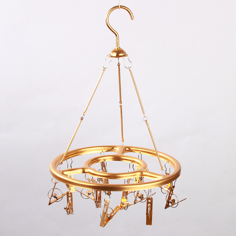 铝合金内衣裤尿布多夹晾晒晒袜架