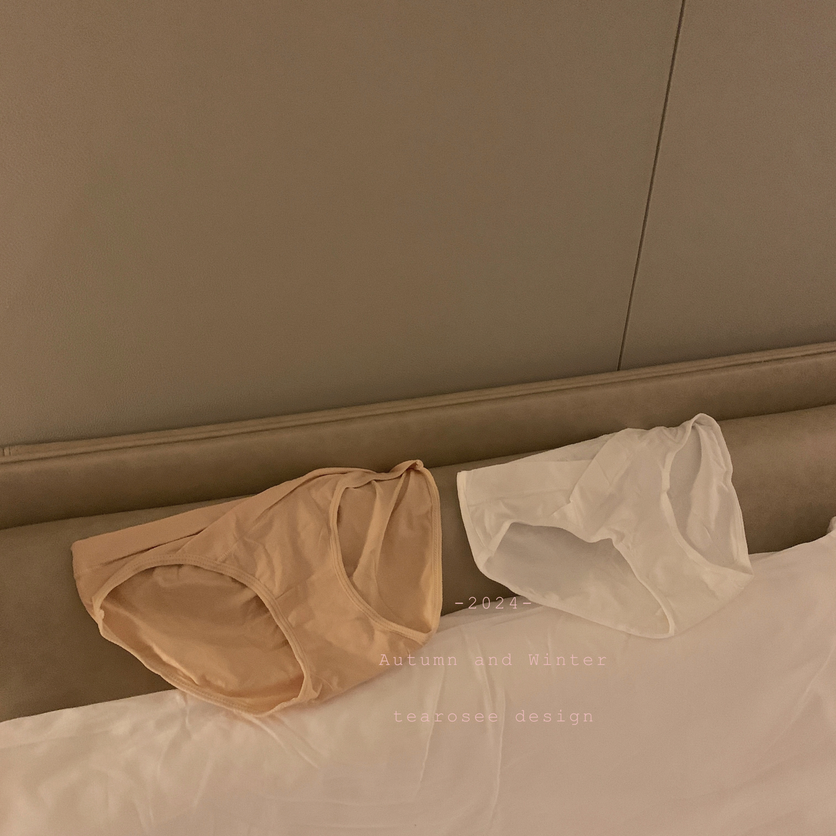 tearosee 只穿基础款 运动无痕舒适纯棉透气低腰百搭三角内裤女