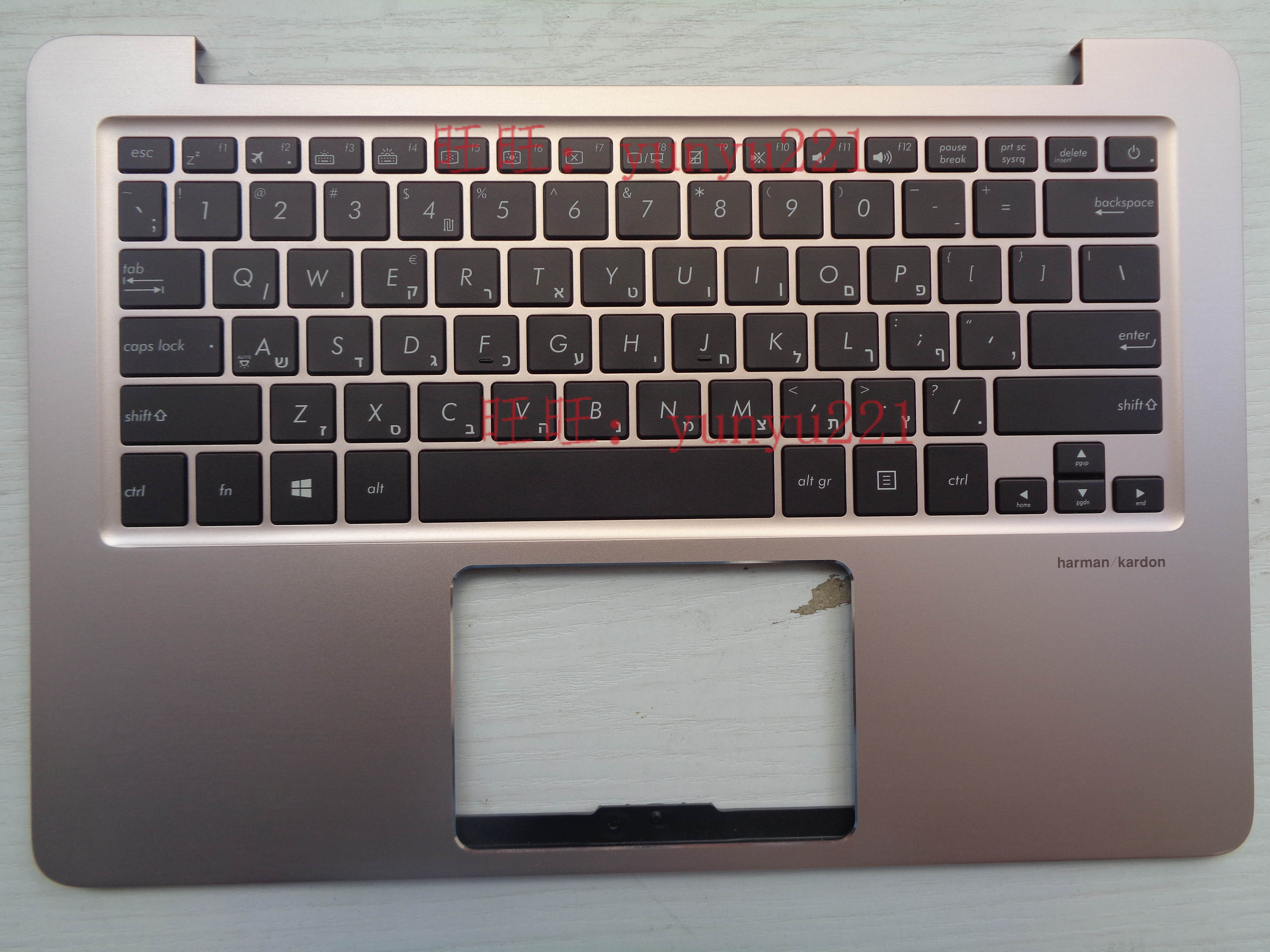 华硕灵耀U3000 U3000C U3000CA UX330C UX330CA笔记本键盘C壳一体