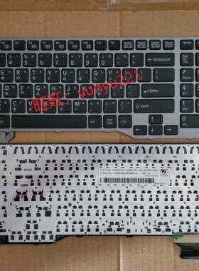 富士通 Fujitsu Lifebook E753 E754 E557 E756 繁体中文TW 键盘