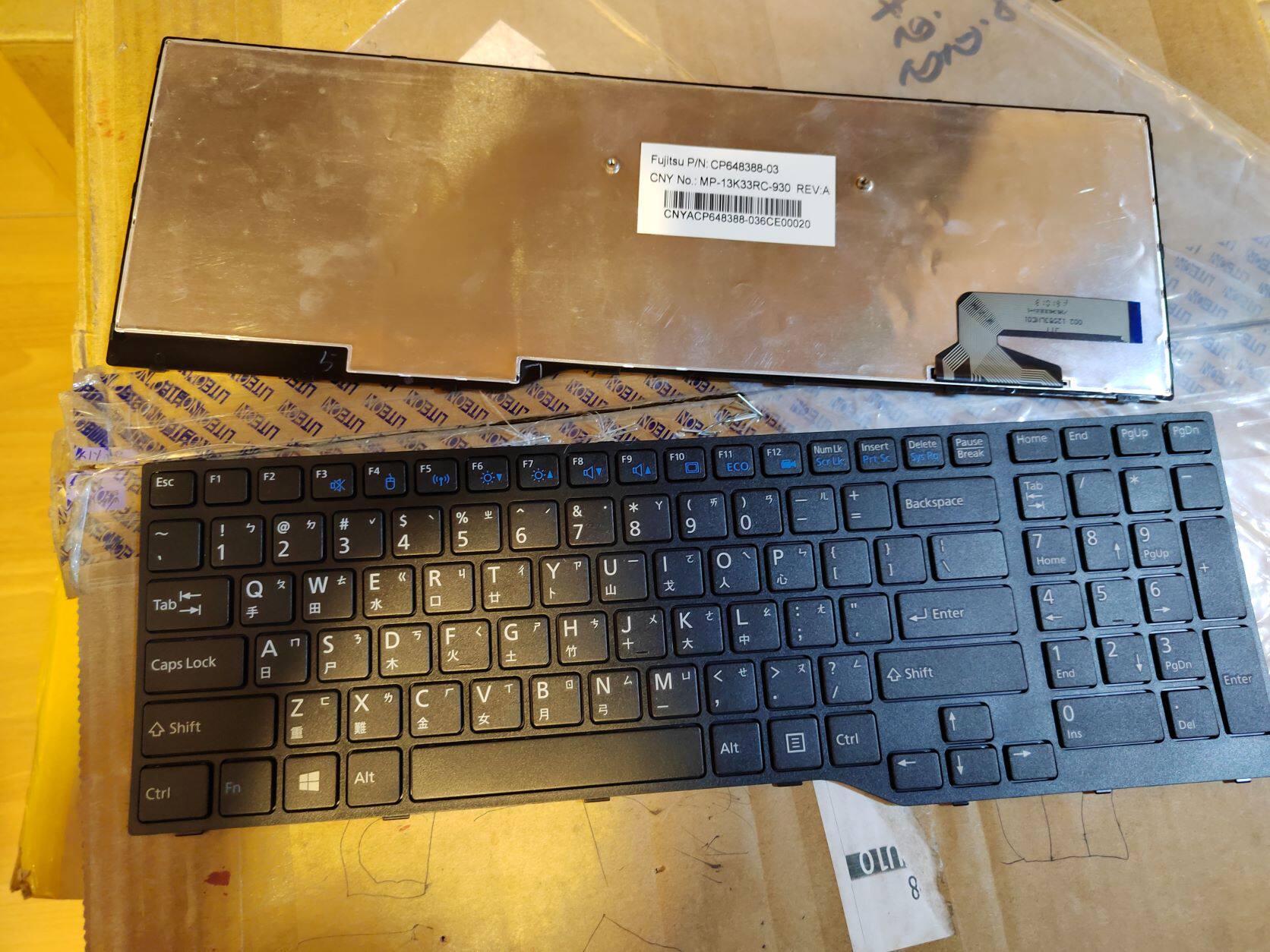 原装富士通 AH544 AH564 AH574 AH555 AH53M AH42 繁体中文键盘