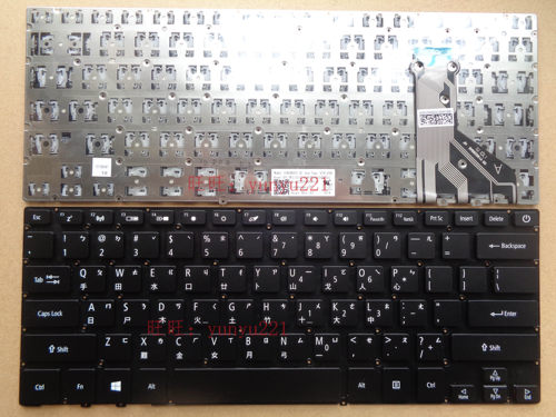 ACER宏碁 Spin 7 SP714-51 SC3P_A50B  V160266AS1 繁体中文键盘