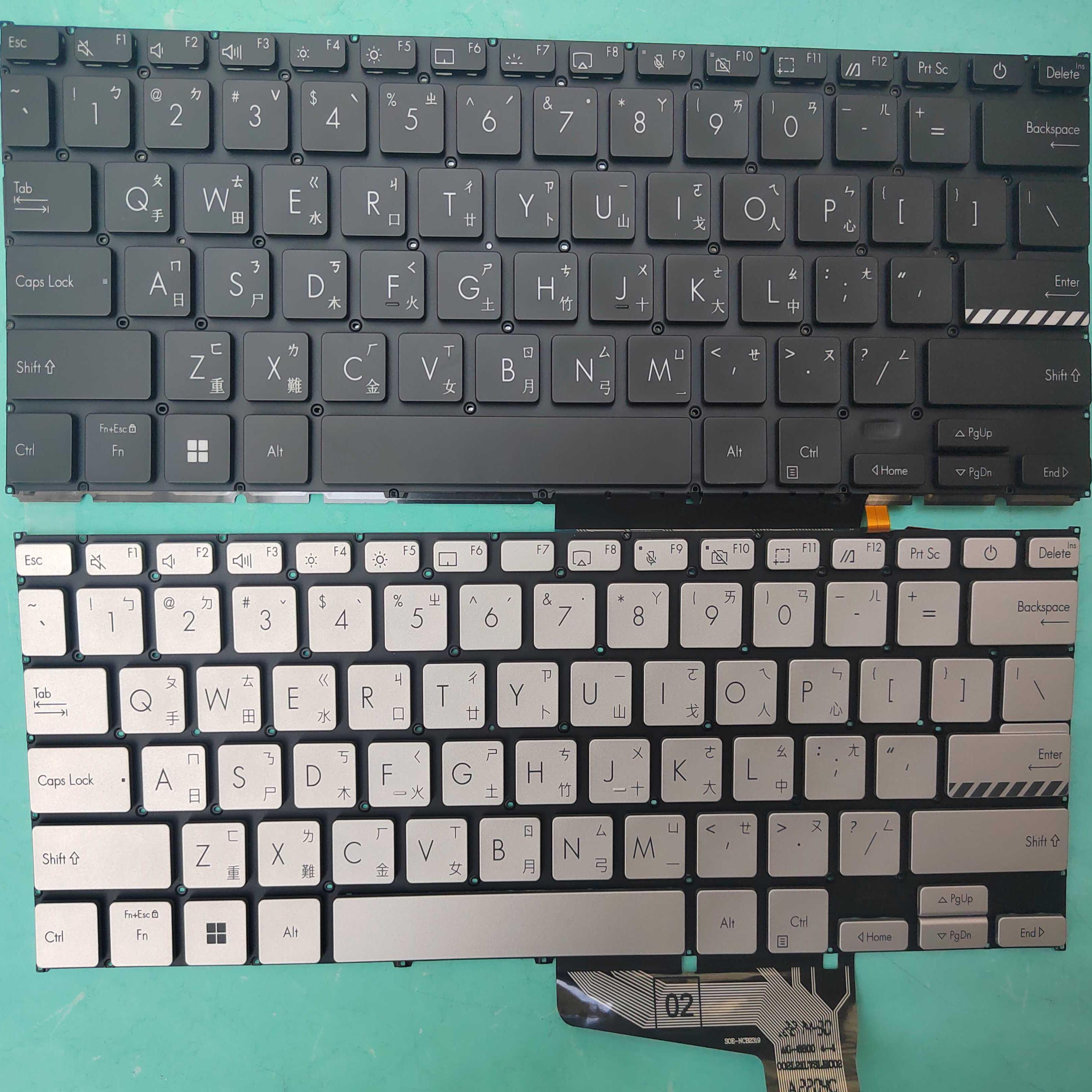 华硕ADOL14Z a豆 X1403VA M1402 D1402 F1402 M1403 繁体中文键盘