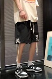 短裤男士潮牌ins运动休闲裤子男士夏季薄款五分卫裤D612P30，男装休闲裤，星座1116-2