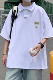 翻领polo衫短袖T恤男潮牌夏季韩版潮流宽松休闲上衣服LT377P30，男装Polo衫，星座1116-2