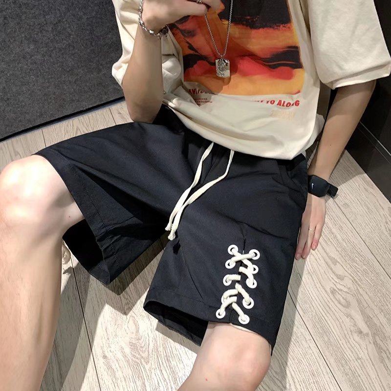 短裤男士潮牌ins运动休闲裤子男士夏季薄款五分卫裤D612P30,男装休闲裤,星座1116-2
