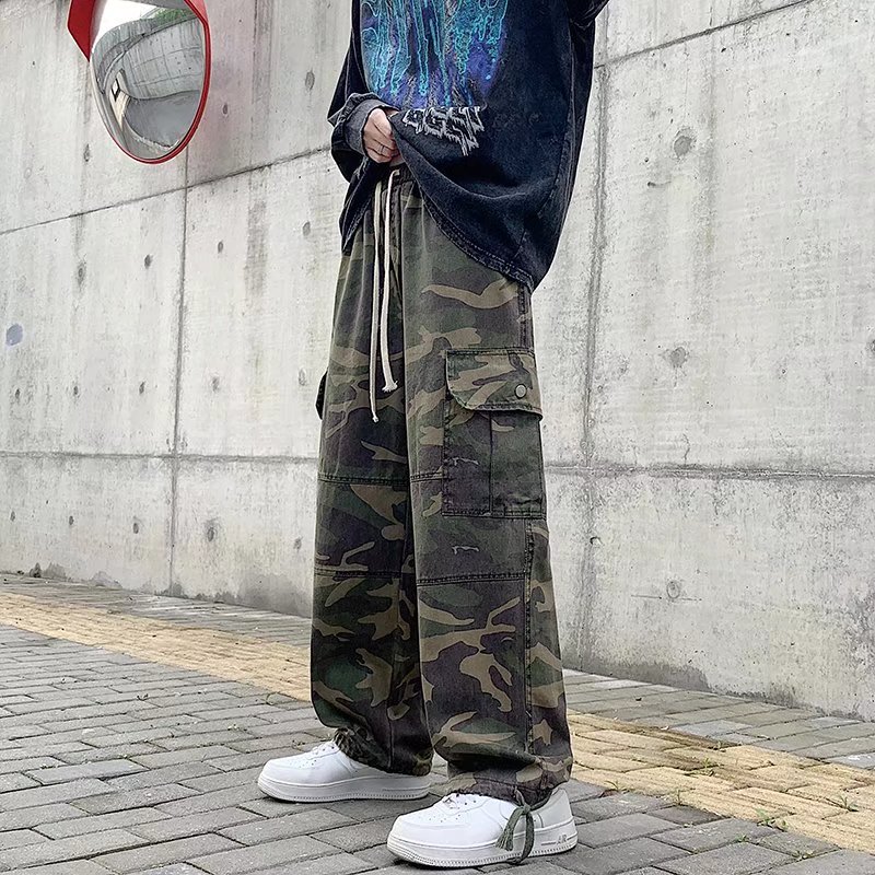 男迷彩纯特厚斜纹工装裤休闲K699P36图片