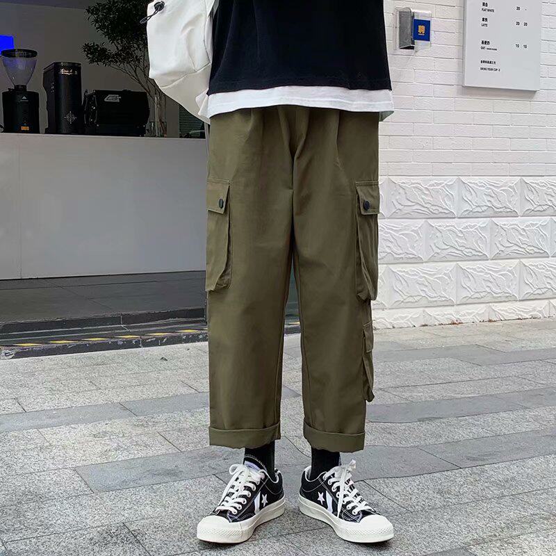 男士工装裤子休闲裤直筒纯棉大码裤子,男装休闲裤,星座1116-2