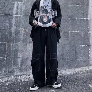 男秋冬新款纯棉厚款休闲工装裤A385P35图片