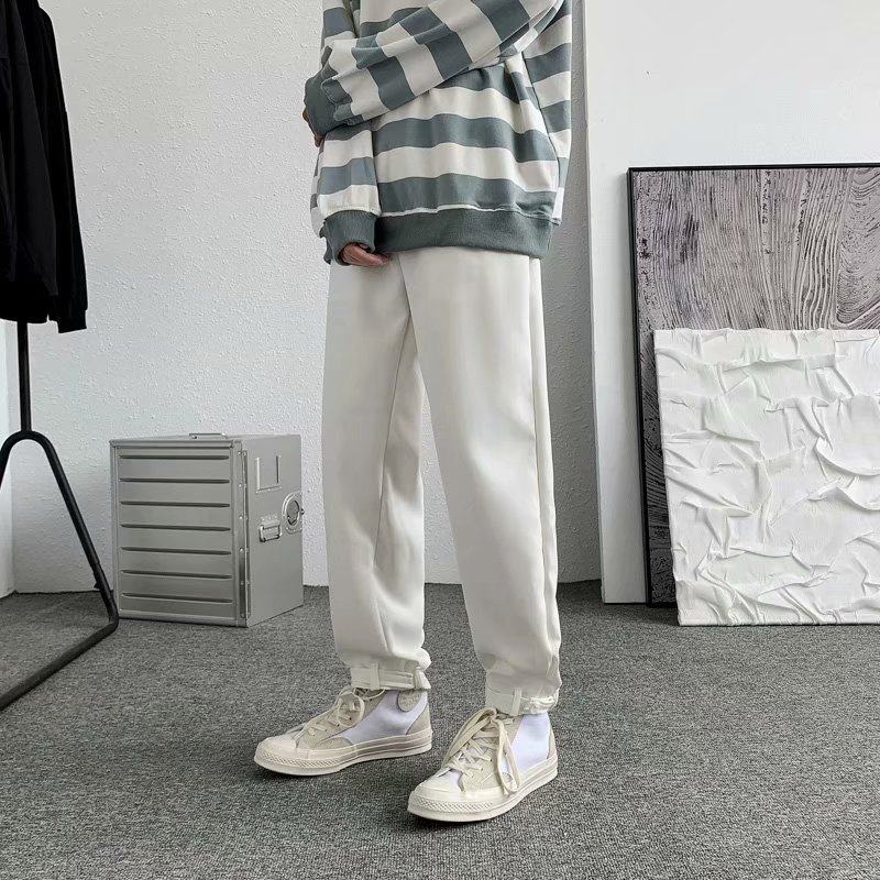 男秋季新款休闲裤卫裤九分裤子K906P35图片