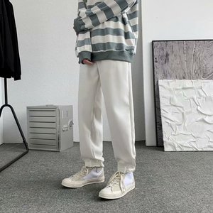 男秋季新款休闲裤卫裤九分裤子K906P35图片