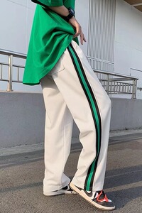 裤子男ins2023新款百搭运动卫裤宽松直筒休闲长裤JQ23P35图片