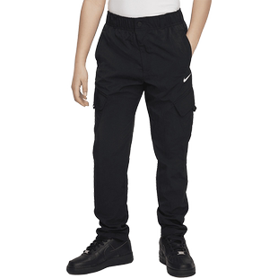 Nike/耐克官方正品新款儿童运动户外训练简约休闲长裤FD3239-010
