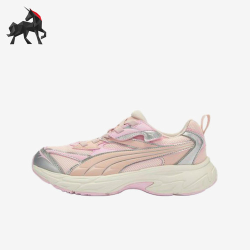 Puma/彪马正品Morphic织物复古儿童白粉色经典运动鞋406208-04