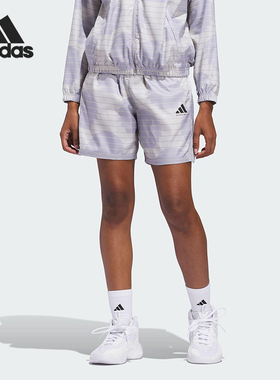 Adidas/阿迪达斯正品篮球系列女士运动经典透气训练短裤JC5916