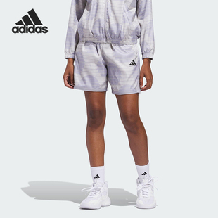 Adidas 篮球系列女士运动经典 透气训练短裤 JC5916 阿迪达斯正品