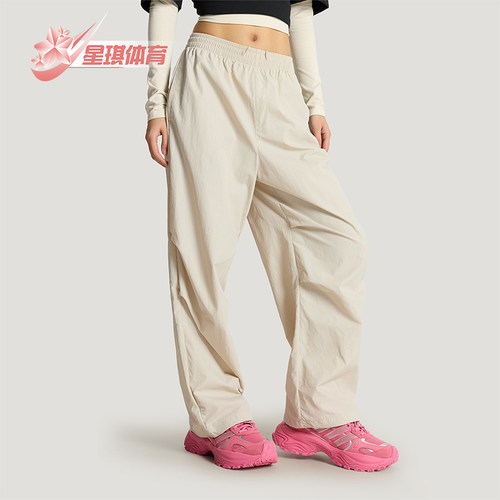 Adidas/阿迪达斯正品春秋女士运动日常宽松简约休闲长裤KX6803