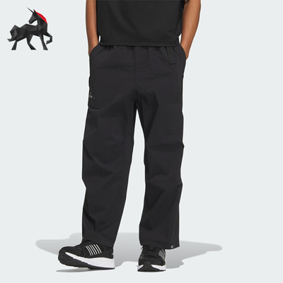 阿迪达斯男士直筒休闲长裤时尚