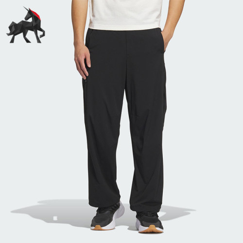 Adidas/阿迪达斯正品25年夏新款男士梭织经典户外运动裤JZ8416