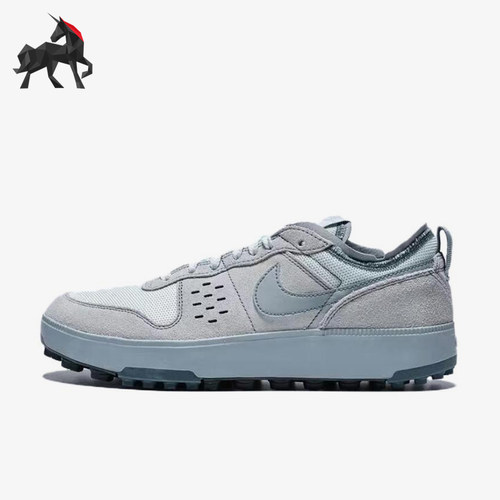 Nike/耐克正品C1TY新款男灰色低帮麂皮网布经典板鞋FZ3863-019