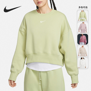 卫衣套头卫衣DQ5762 春秋女士运动针织休闲短款 699 耐克正品 Nike