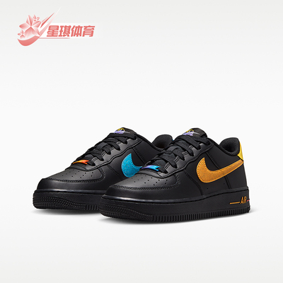 Nike/耐克正品AIR FORCE 1 GS女子大童耐磨板鞋IM7742-001