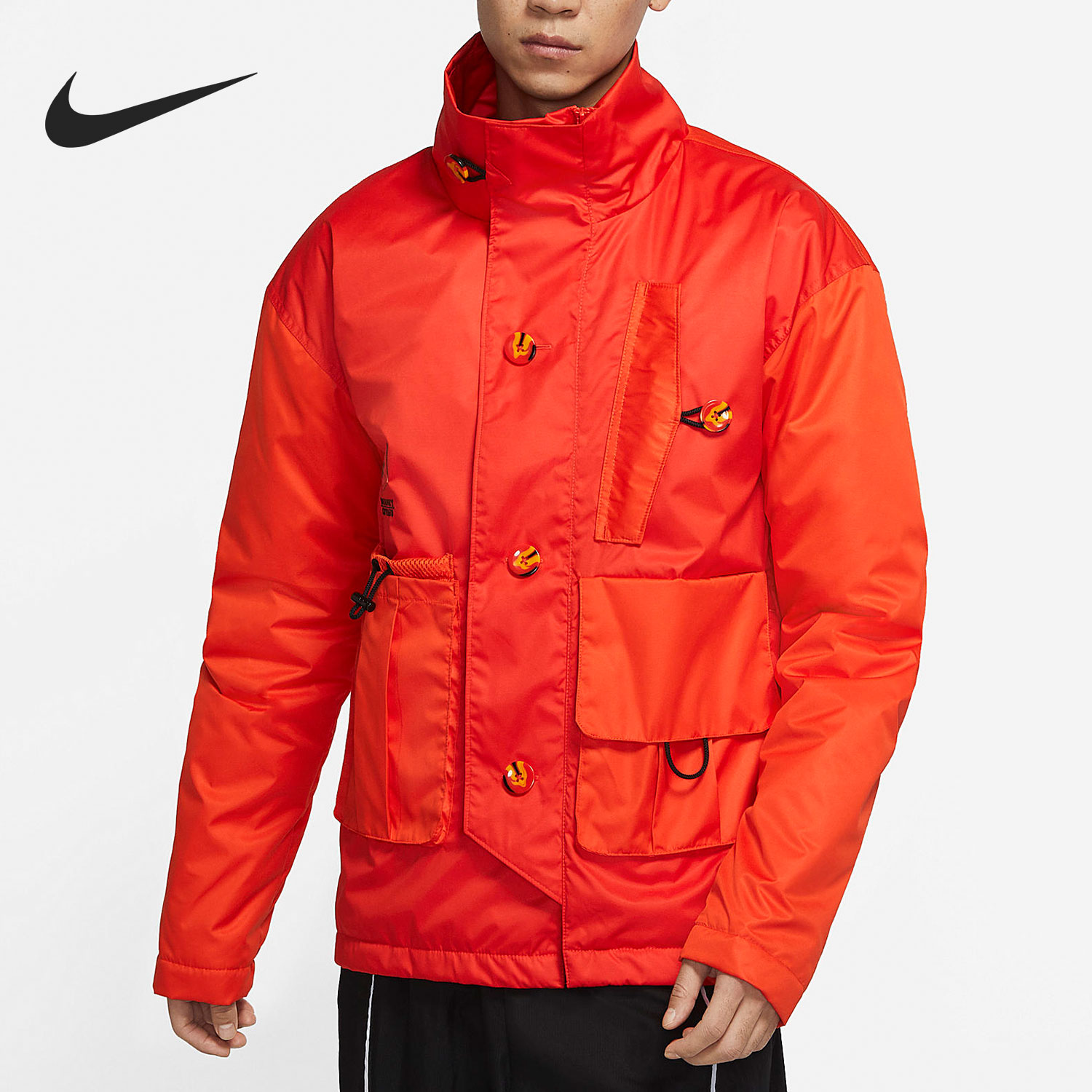 Nike/耐克官方正品NBA Kyrie男子运动篮球训练防风棉服DA6697-673