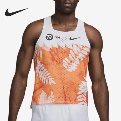 Nike/耐克正品夏季男士时尚潮流透气跑步背心T恤FQ1363-803