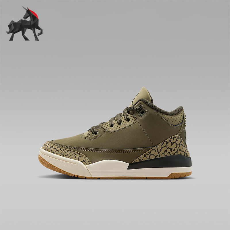 Nike/耐克正品JORDAN小童训练高帮减震运动耐磨篮球鞋DM0966-202