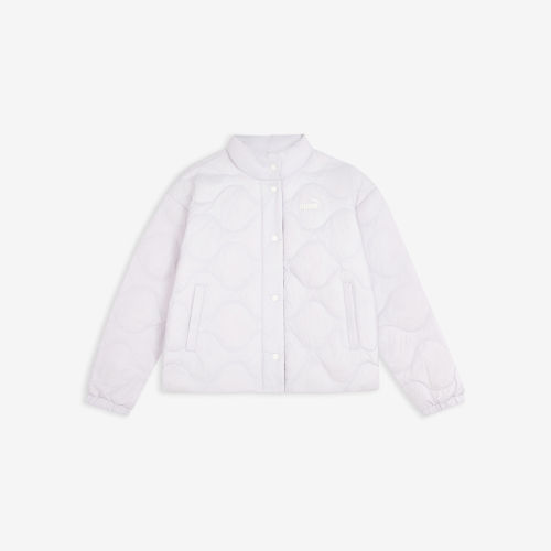 Puma彪马正品SHORT女单排扣立领短款落肩长袖合身夹克640306-44