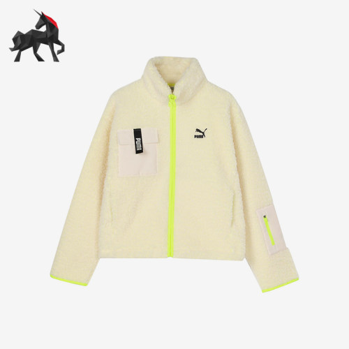 Puma/彪马正品Trail sherpa FZ Jacket女士经典拉链外套928727-01