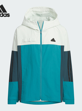 Adidas/阿迪达斯正品JK CE UB JKT大童休闲拼接外套JC6912