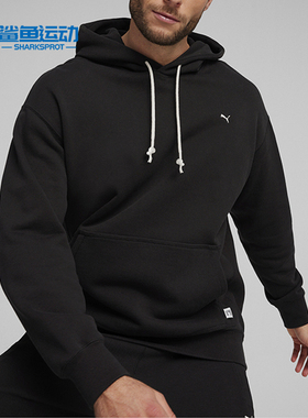 Puma/彪马正品冬季男士运动针织宽松连帽卫衣624011-01