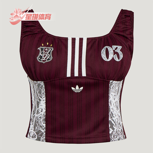 Adidas/阿迪达斯正品三叶草女士亲肤时尚复古柔软休闲T恤KU4751