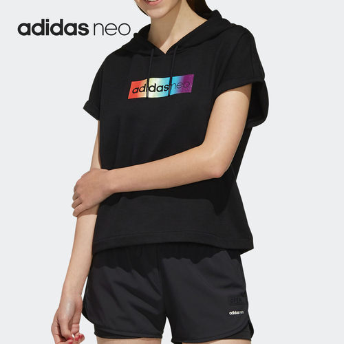 Adidas/阿迪达斯正品 W CS RNBW HD 女子休闲运动套头衫FK9960