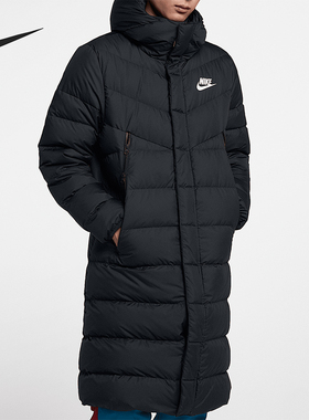 Nike/耐克正品冬季新款男士户外运动连帽羽绒服AA8854-010
