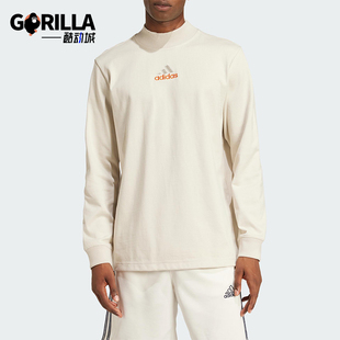 Adidas/阿迪达斯正品春季新款男士休闲针织宽松运动T恤JD5402