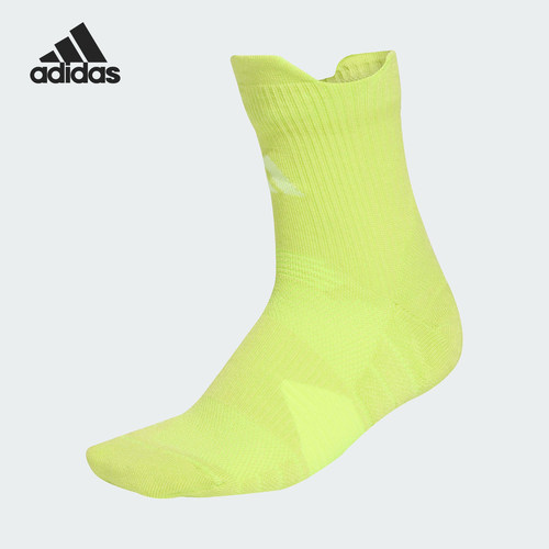Adidas/阿迪达斯正品2025年男女针织经典透气运动袜一双装KD6990