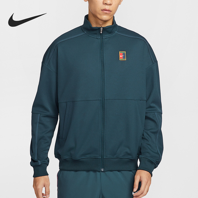 耐克男士立领耐穿网球外套