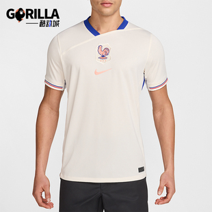 Nike/耐克正品 Dri-FIT男士图案足球训练经典运动短袖FZ9023-110