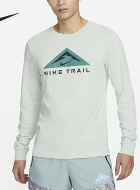 Nike/耐克正品TRAIL跑步休闲圆领男子运动长袖T恤DV9382-034