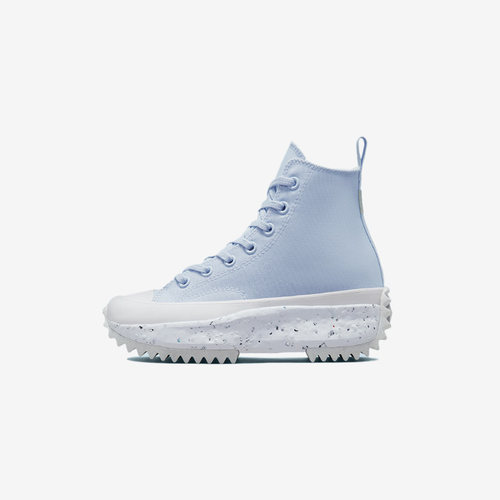 Converse匡威  帆布鞋女鞋秋季新款高帮运动鞋休闲鞋蔚蓝 172363C