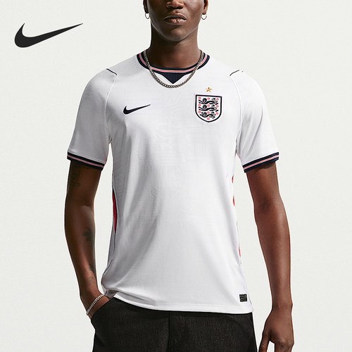 Nike/耐克正品英格兰主场男士轻盈透气足球运动T恤IB5290-100