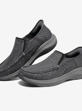Skechers/斯凯奇正品PROVEN春季男子轻便透气运动耐磨休闲鞋