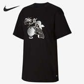 耐克正品 短袖 男上衣2020夏季 Nike 新款 印花T恤宽松运动服CW1457