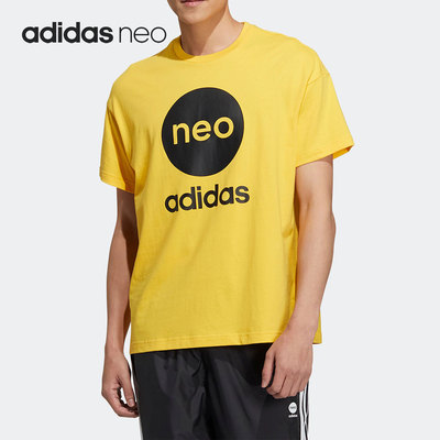 阿迪达斯正品男子运动短袖